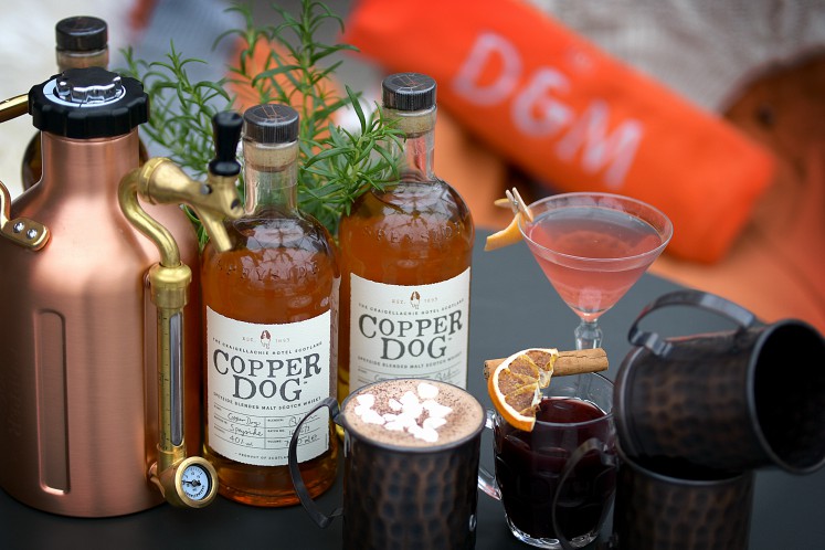 Mr & Mrs Smith | Christmas events in London | The Sipping Room, Canary Wharf